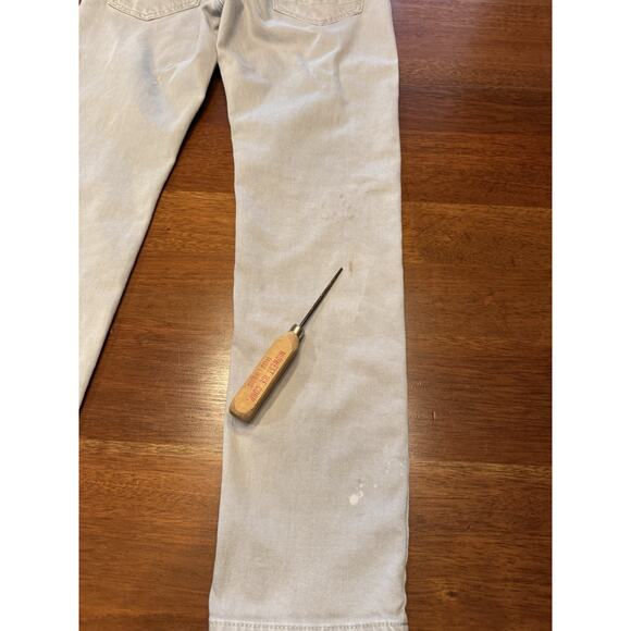 33 X 32 Mavi Jeans James Stained Light Gray Skinny As Is - Picture 4 of 15